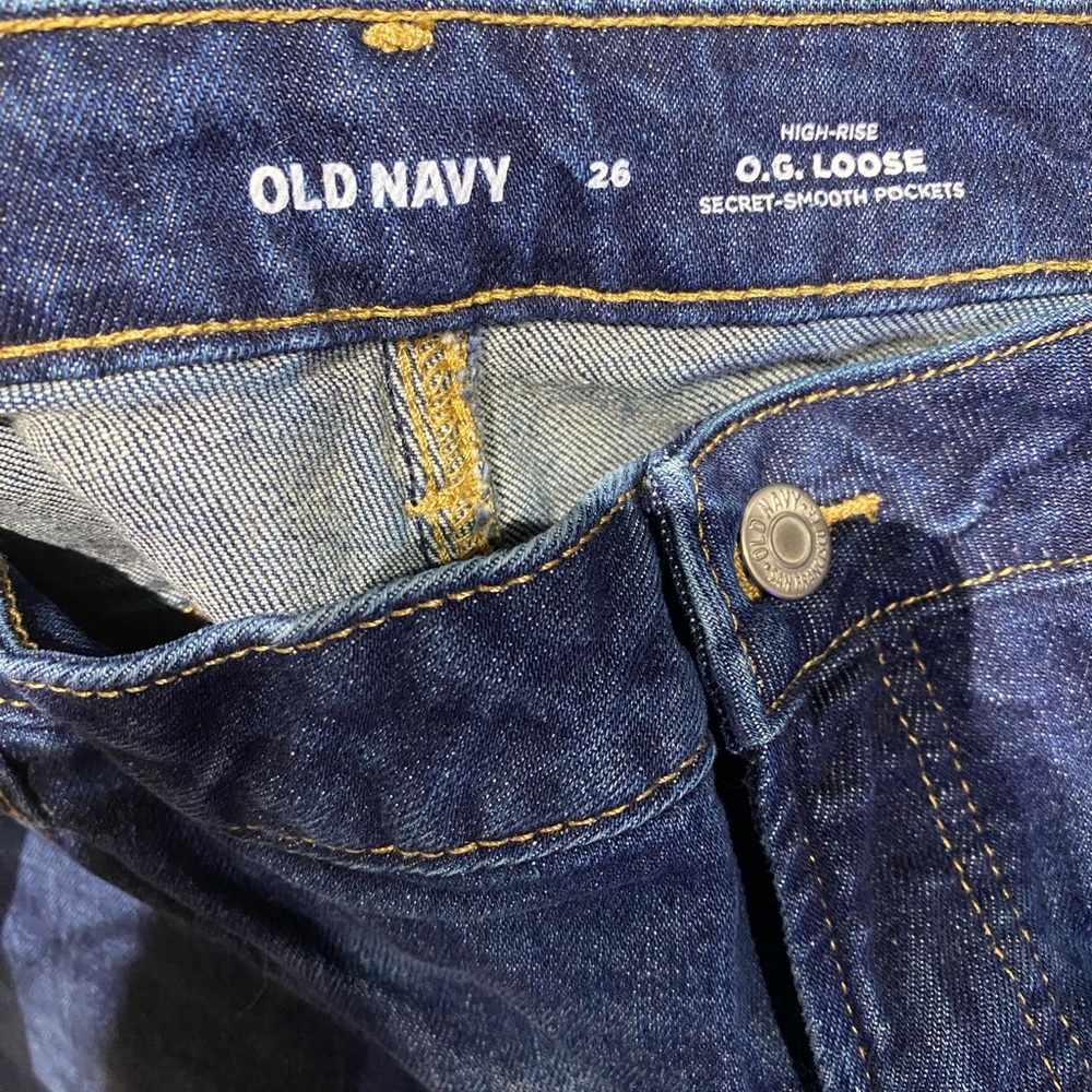 👖 Classic Old Navy OG Loose Dark Wash Jeans 🧢